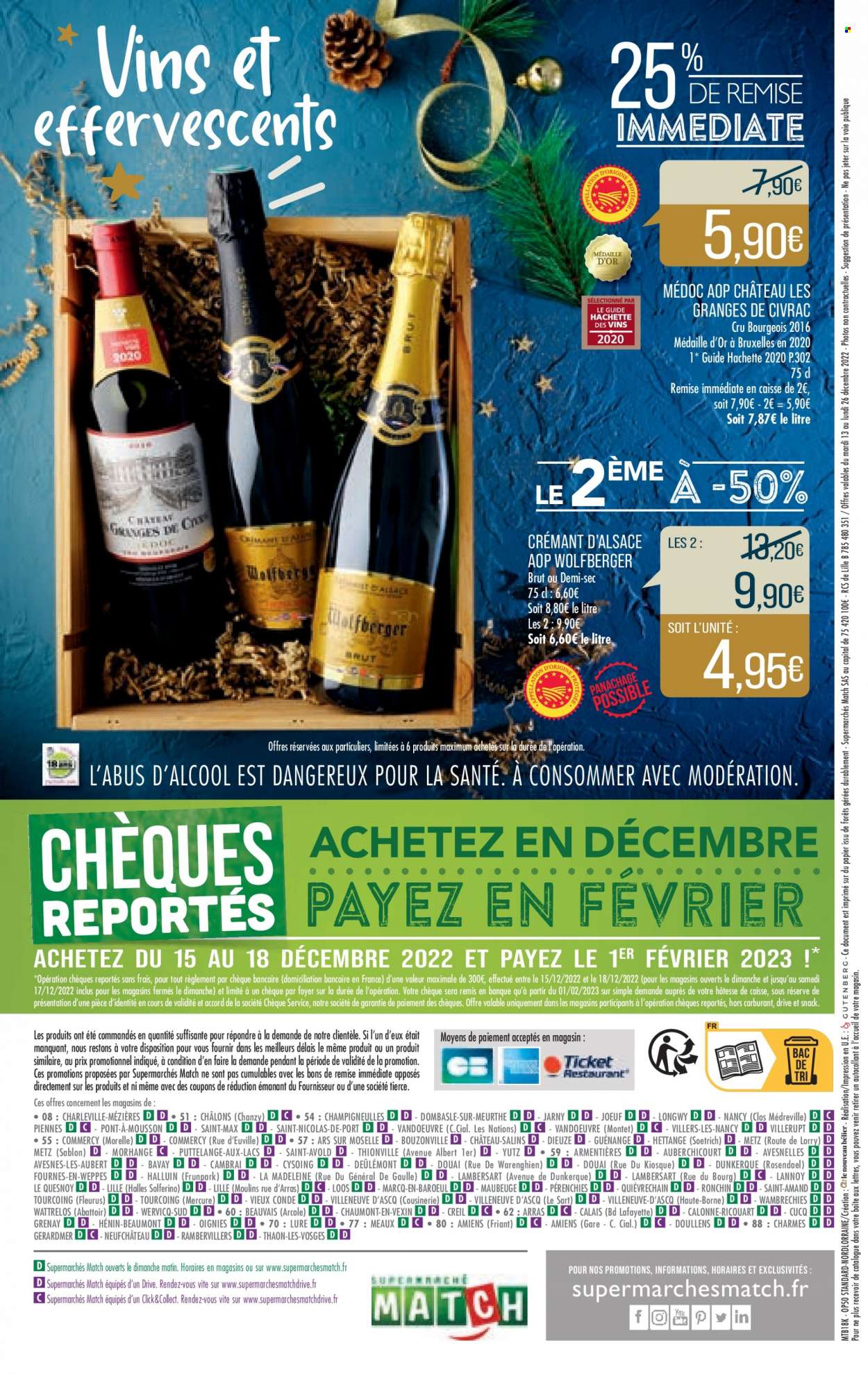 Catalogue Supermarché Match - 13/12/2022 - 26/12/2022. Page 44
