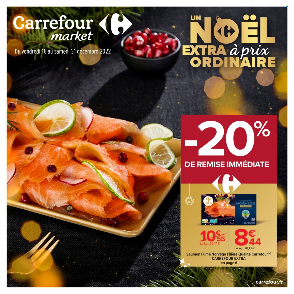 Catalogue Carrefour Market - 16/12/2022 - 31/12/2022. Page 1