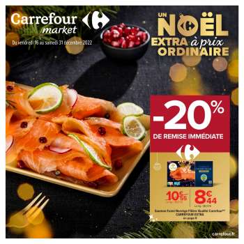 Catalogue Carrefour Market - 16/12/2022 - 31/12/2022.