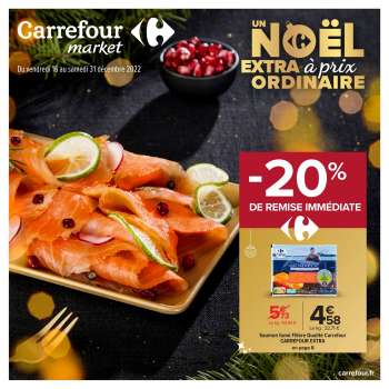Catalogue Carrefour Market - 16/12/2022 - 31/12/2022.