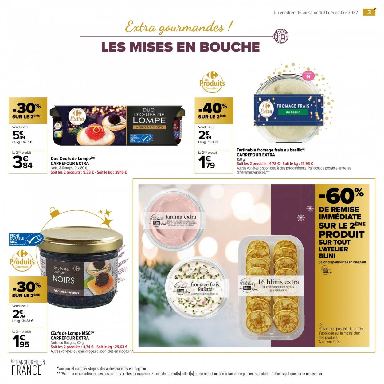 Catalogue Carrefour Market - 16/12/2022 - 31/12/2022. Page 3