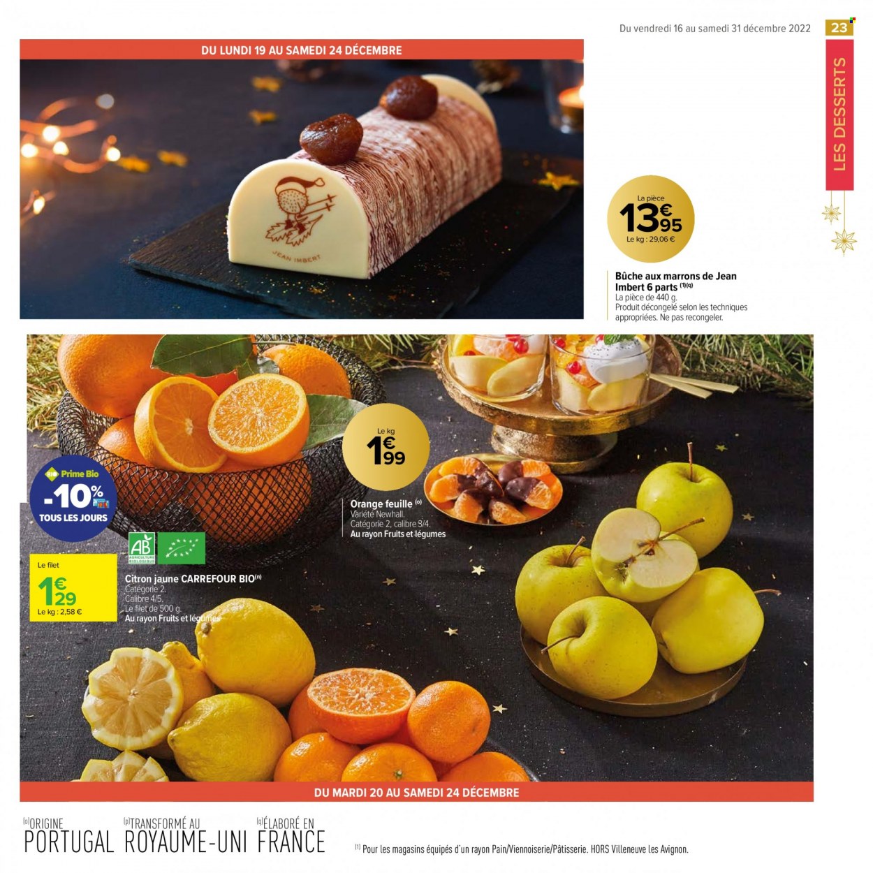 Catalogue Carrefour Market - 16/12/2022 - 31/12/2022. Page 23