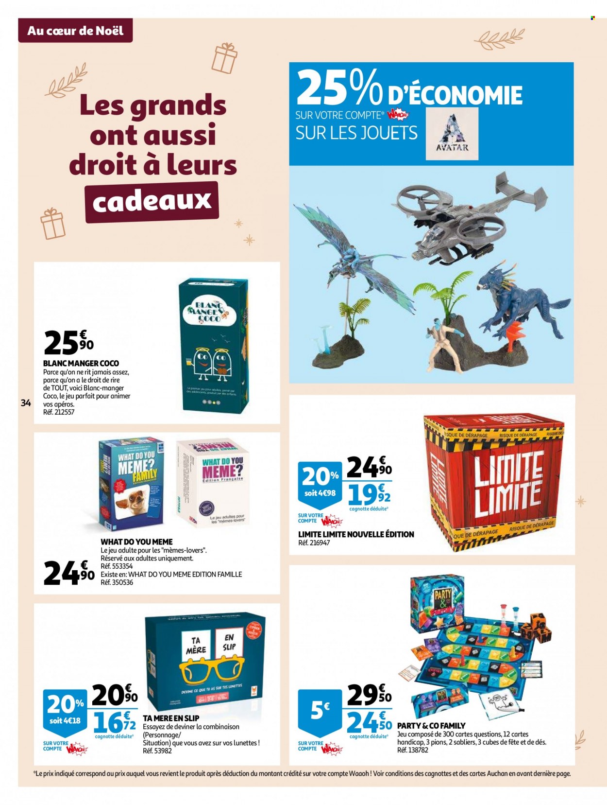 Catalogue Auchan - 14/12/2022 - 24/12/2022. Page 34