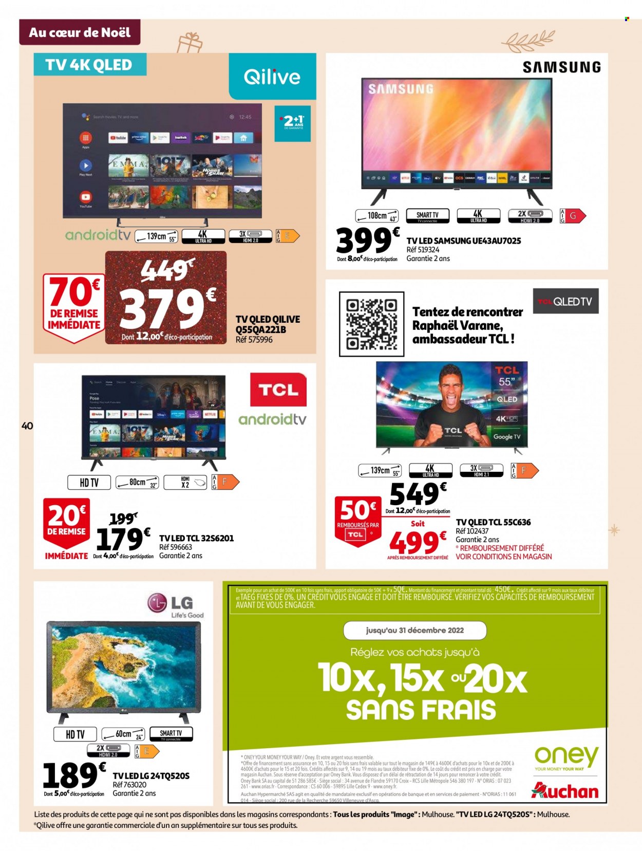 Catalogue Auchan - 14/12/2022 - 24/12/2022. Page 40