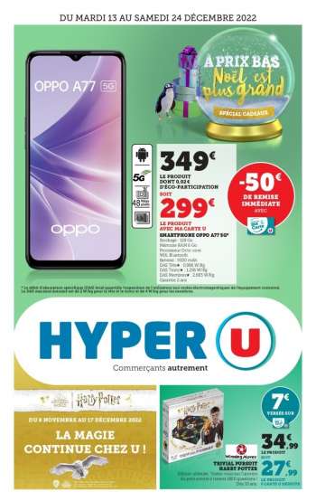 Catalogue HYPER U - 13/12/2022 - 24/12/2022.