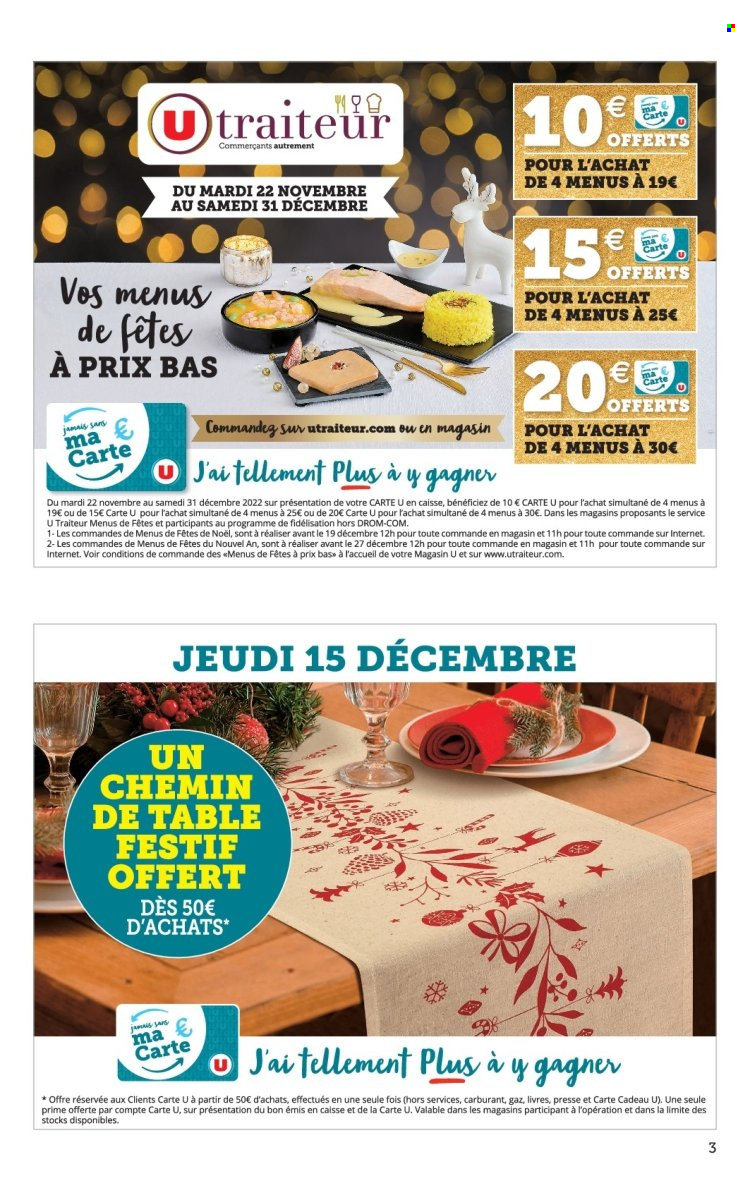 Catalogue SUPER U - 13/12/2022 - 24/12/2022. Page 3