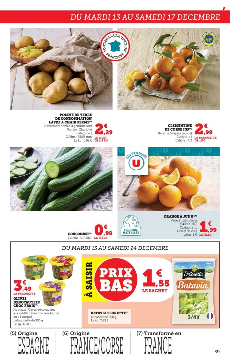 Catalogue SUPER U - 13/12/2022 - 24/12/2022. Page 39