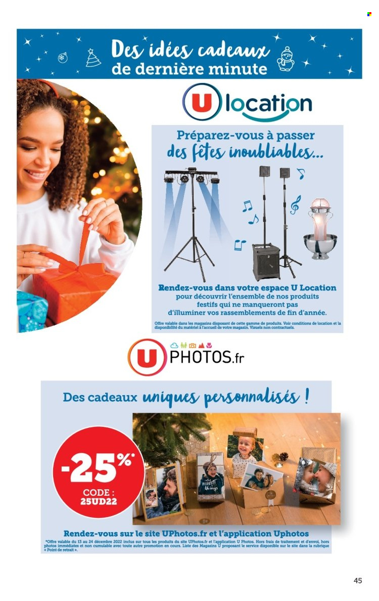 Catalogue SUPER U - 13/12/2022 - 24/12/2022. Page 45