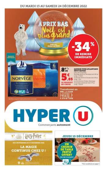 Catalogue HYPER U - 13/12/2022 - 24/12/2022.