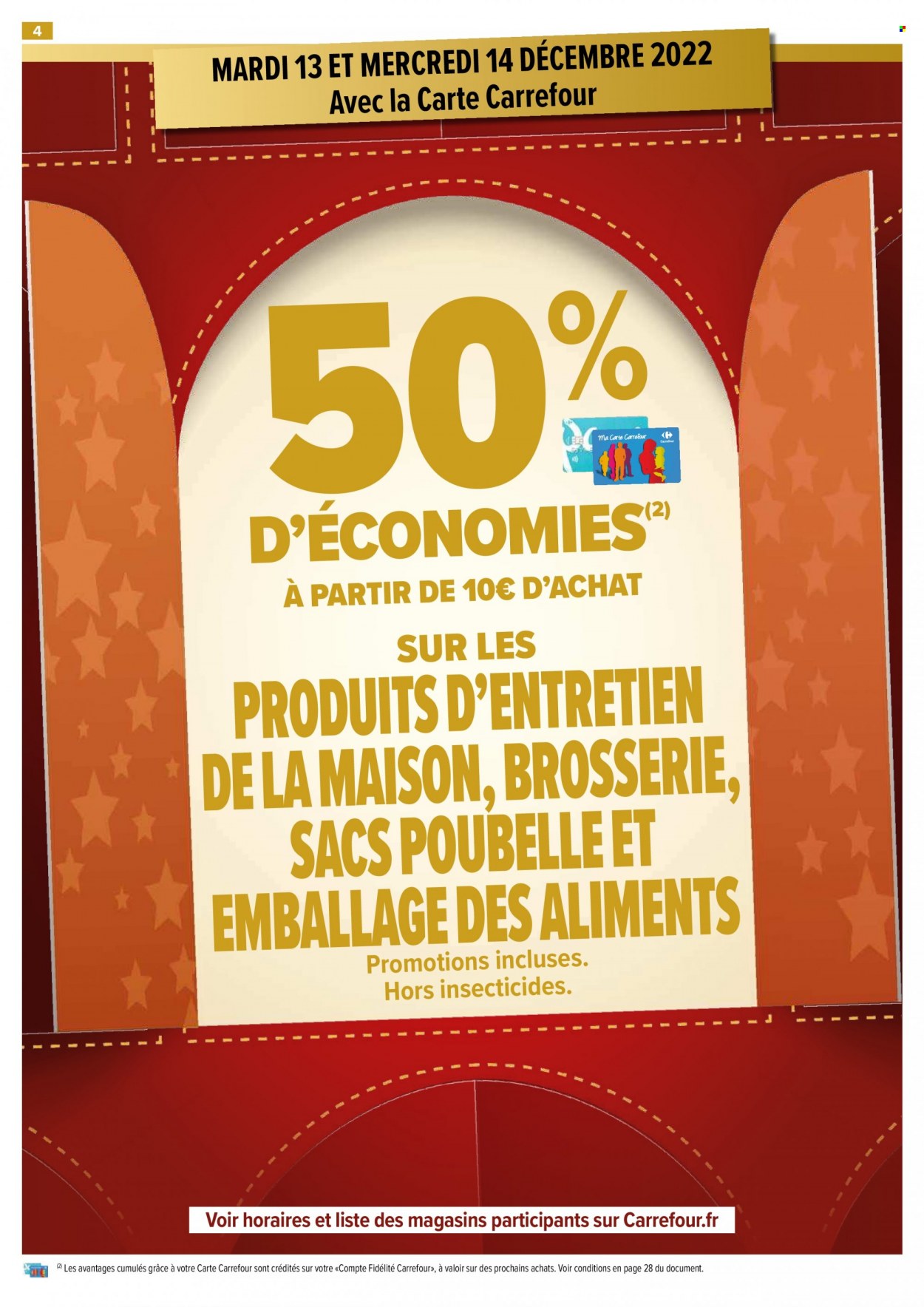 Catalogue Carrefour Hypermarchés - 13/12/2022 - 18/12/2022. Page 4