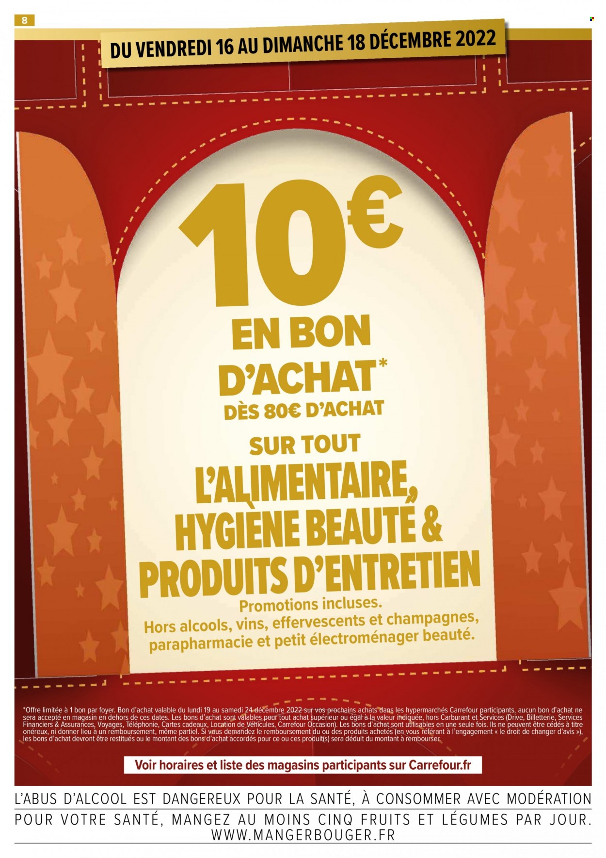 Catalogue Carrefour Hypermarchés - 13/12/2022 - 18/12/2022. Page 8
