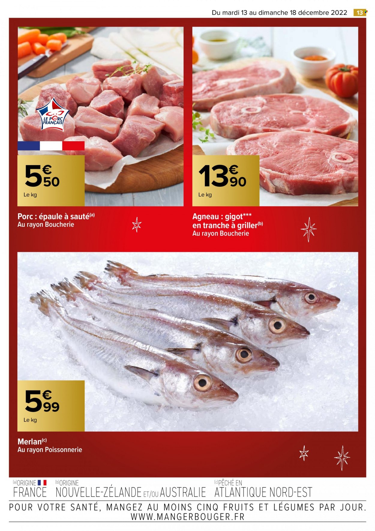 Catalogue Carrefour Hypermarchés - 13/12/2022 - 18/12/2022. Page 13