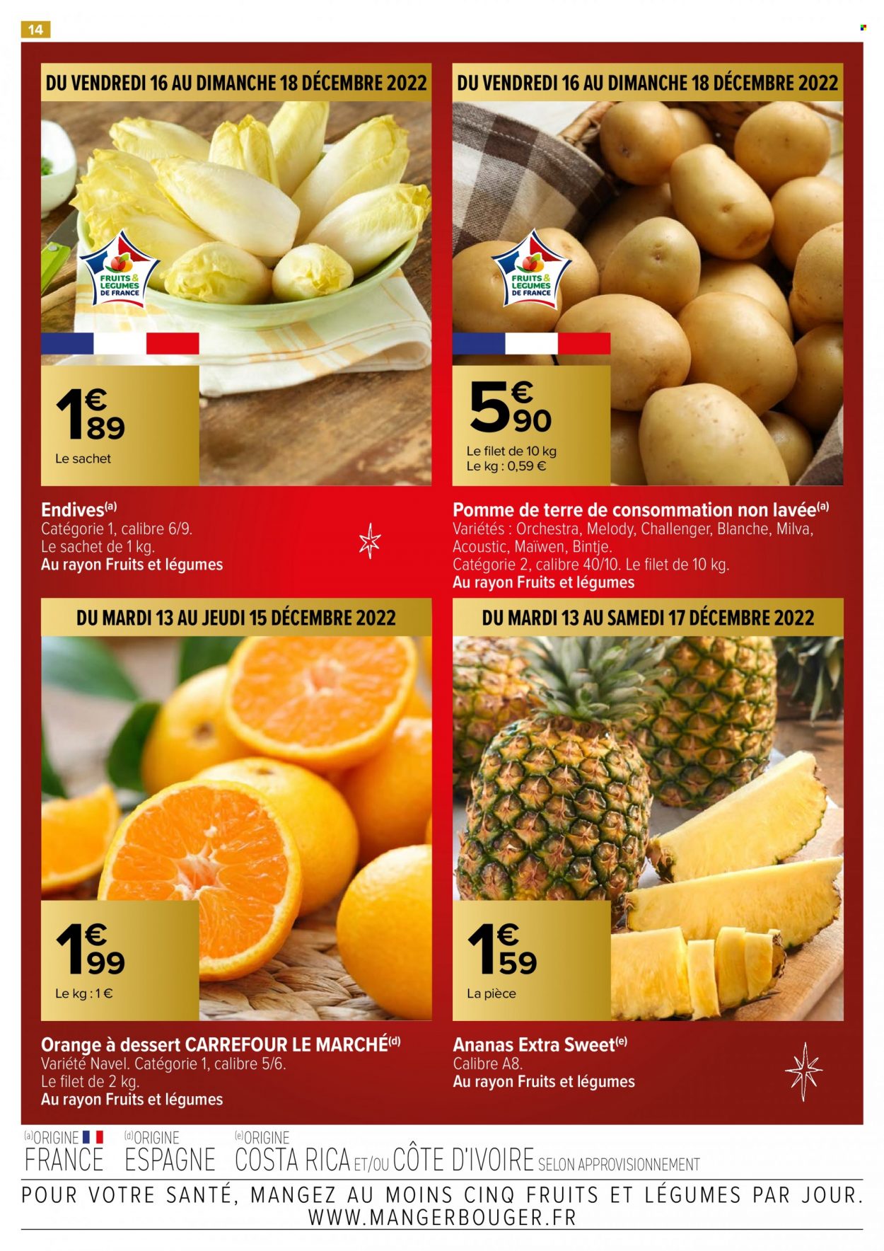 Catalogue Carrefour Hypermarchés - 13/12/2022 - 18/12/2022. Page 14