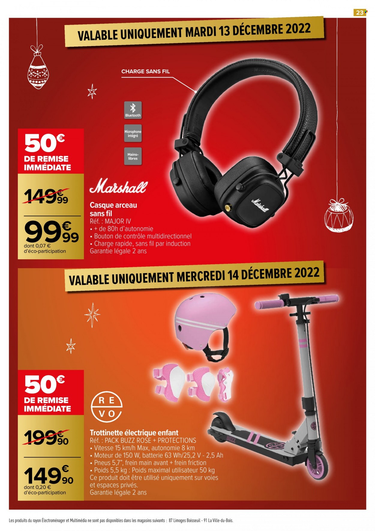 Catalogue Carrefour Hypermarchés - 13/12/2022 - 18/12/2022. Page 23