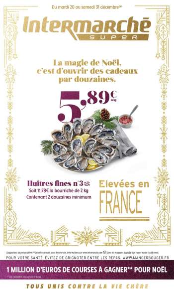 Catalogue Intermarché Super - 20/12/2022 - 31/12/2022.