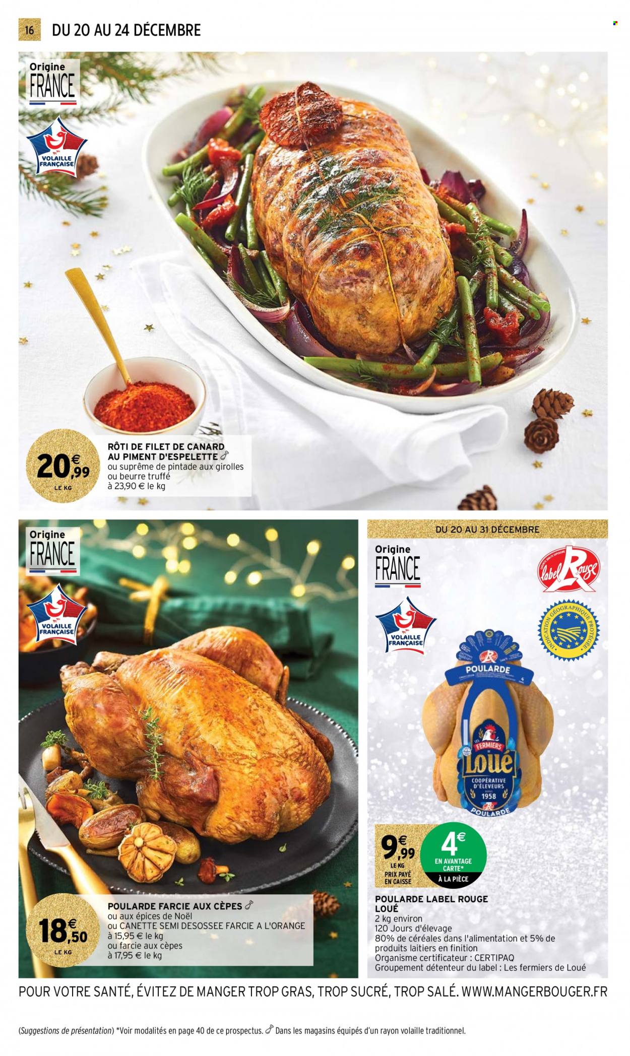 Catalogue Intermarché Super - 20/12/2022 - 31/12/2022. Page 16