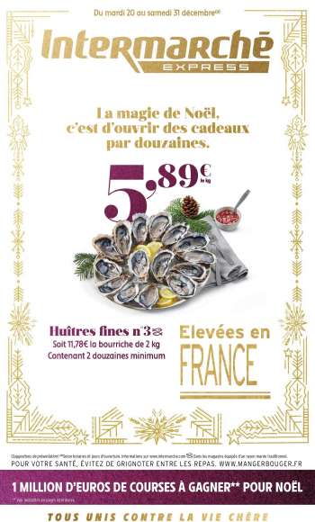 Catalogue Intermarché Express - 20/12/2022 - 31/12/2022.