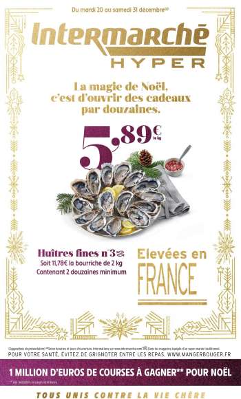 Catalogue Intermarché Hyper - 20/12/2022 - 31/12/2022.