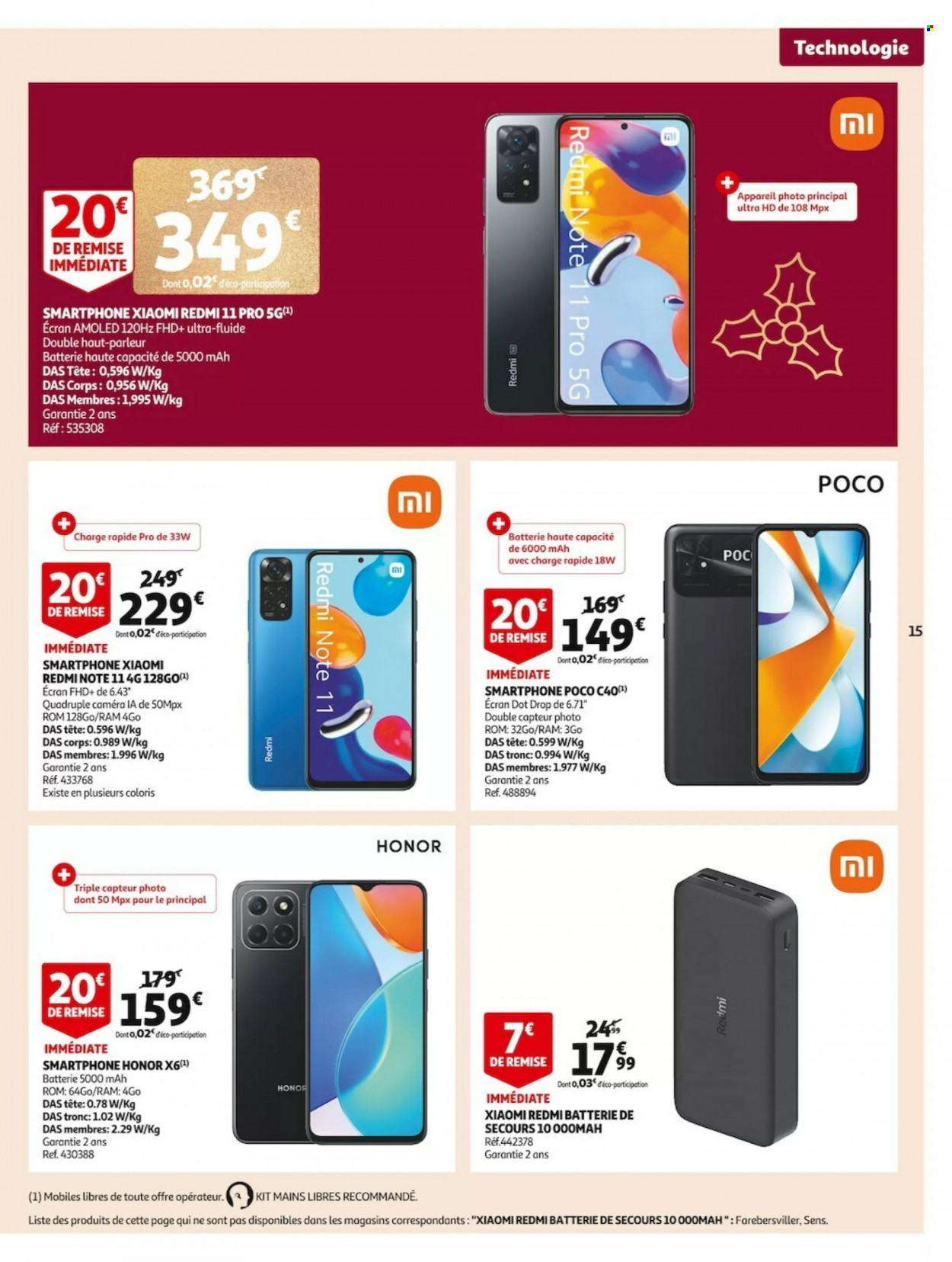 Catalogue Auchan - 30/11/2022 - 24/12/2022. Page 15