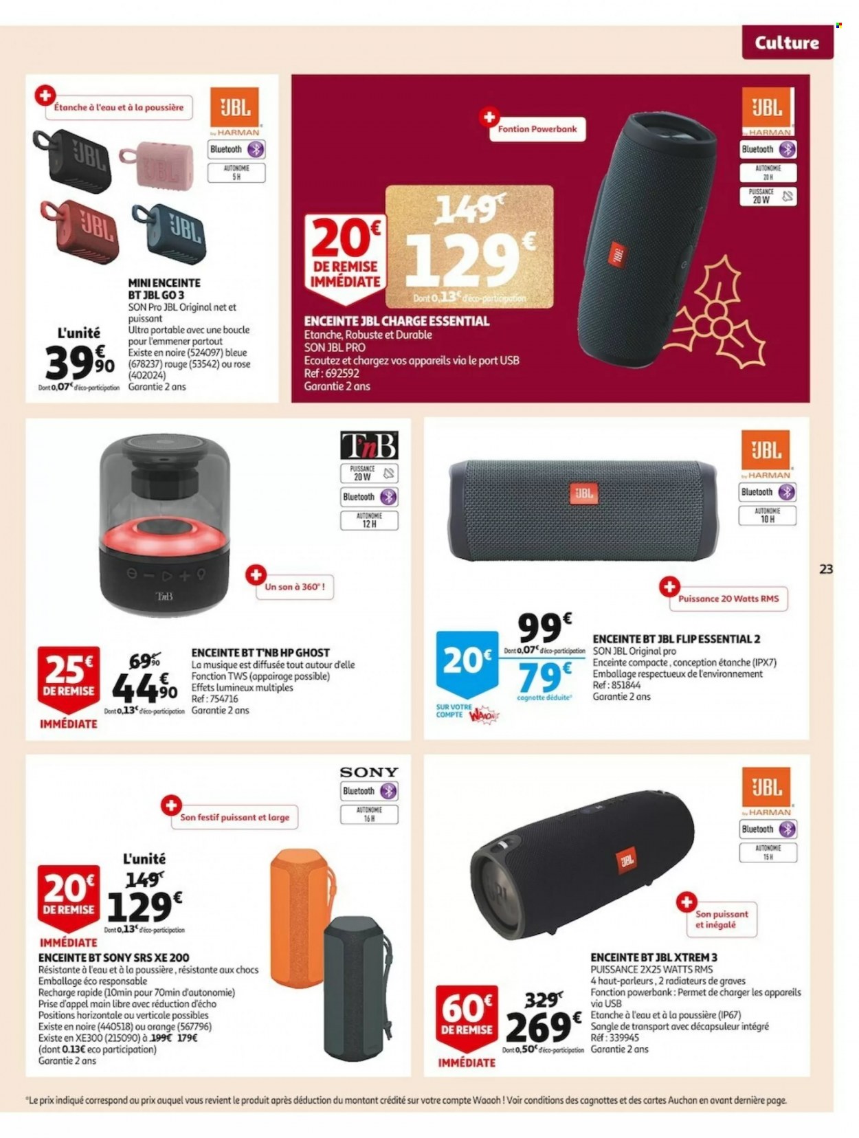 Catalogue Auchan - 30/11/2022 - 24/12/2022. Page 23
