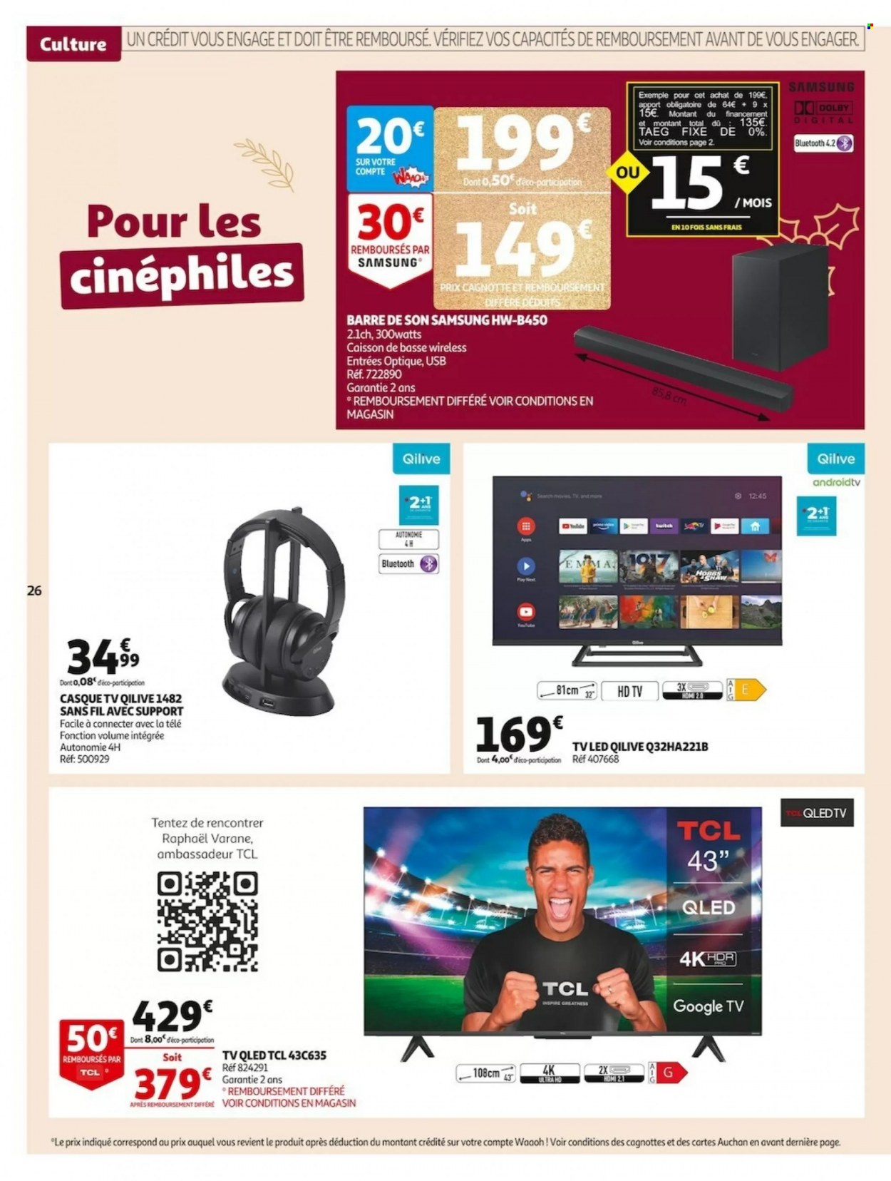 Catalogue Auchan - 30/11/2022 - 24/12/2022. Page 26
