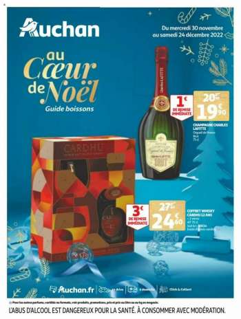 Catalogue Auchan - 30/11/2022 - 24/12/2022.