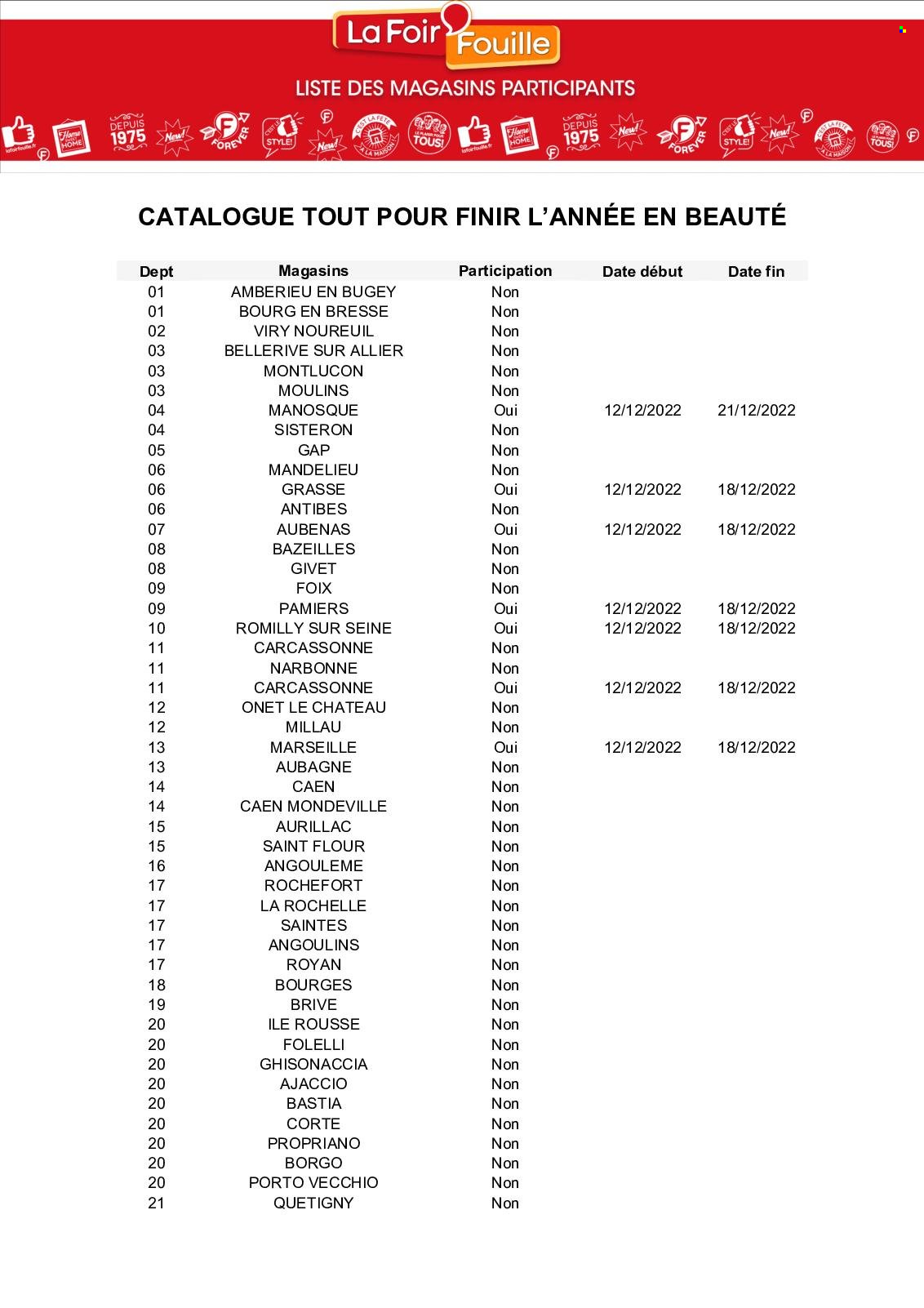 Catalogue La Foir'Fouille - 12/12/2022 - 18/12/2022. Page 13