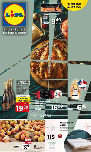 Catalogue Lidl - 21/12/2022 - 27/12/2022.