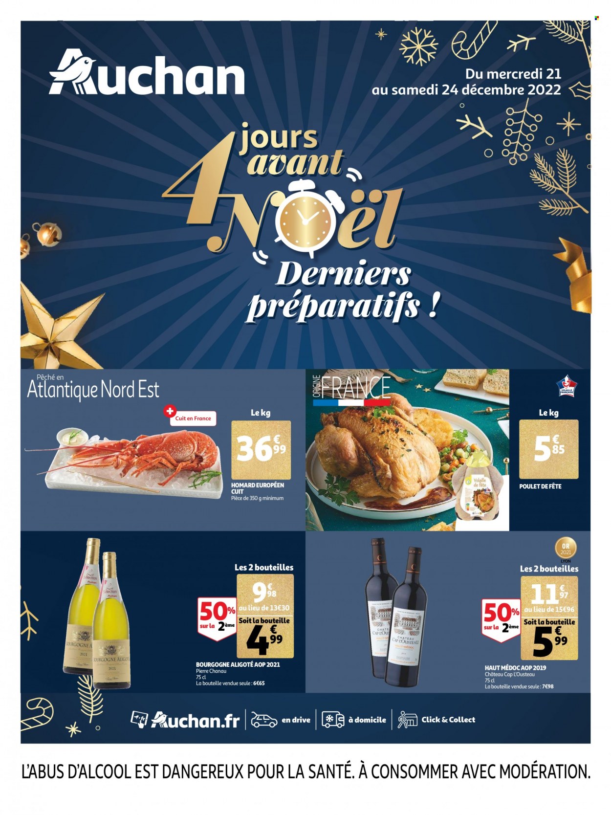 Catalogue Auchan - 21/12/2022 - 24/12/2022. Page 1