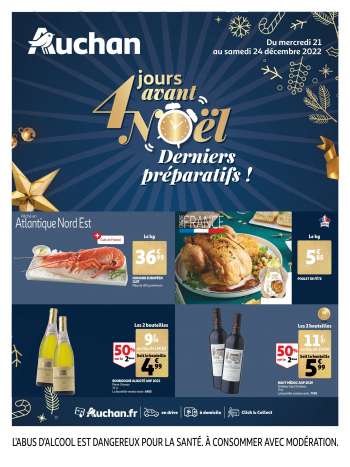 Catalogue Auchan - 21/12/2022 - 24/12/2022.