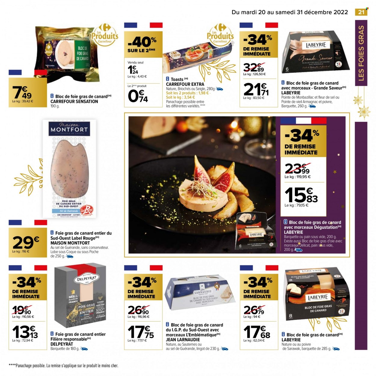 Catalogue Carrefour Hypermarchés - 20/12/2022 - 31/12/2022. Page 23
