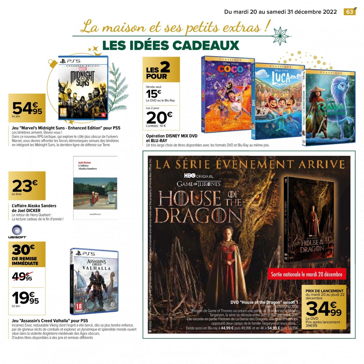 Catalogue Carrefour Hypermarchés - 20/12/2022 - 31/12/2022. Page 65