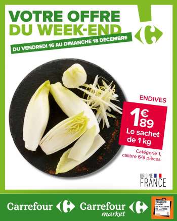 Catalogue Carrefour Market - 16/12/2022 - 18/12/2022.