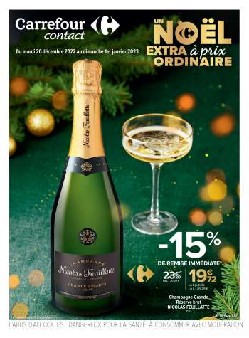 Catalogue Carrefour Contact - 20/12/2022 - 01/01/2023.
