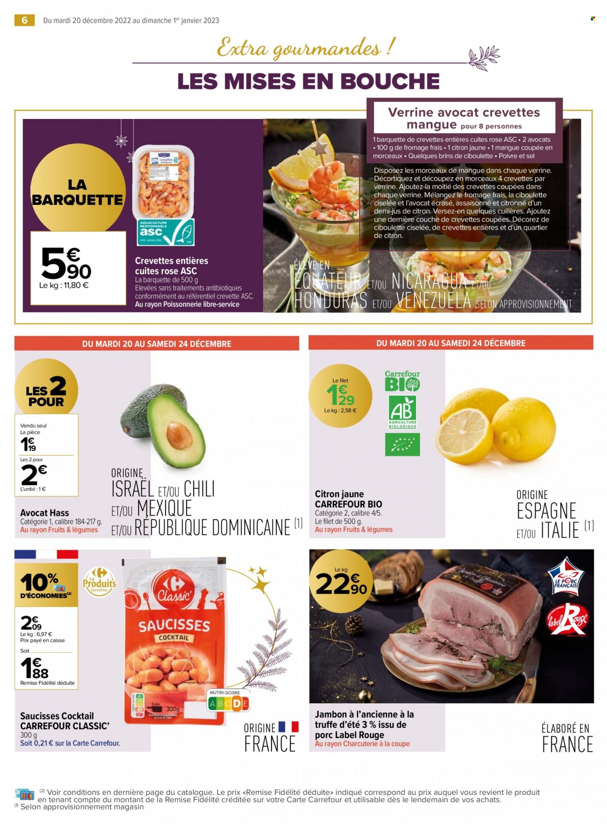 Catalogue Carrefour Contact - 20/12/2022 - 01/01/2023. Page 6