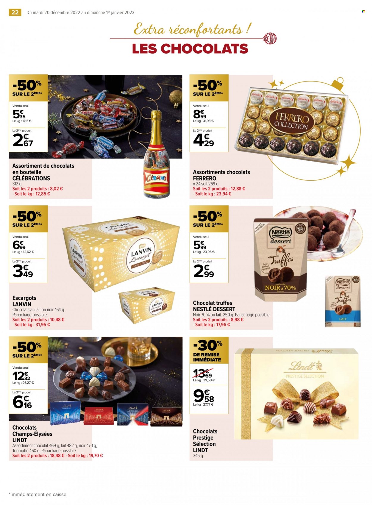 Catalogue Carrefour Contact - 20/12/2022 - 01/01/2023. Page 22