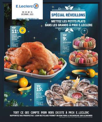 Catalogue E.Leclerc - 20/12/2022 - 31/12/2022.