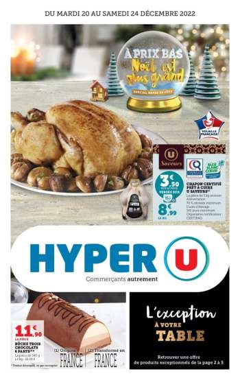 Catalogue HYPER U - 20/12/2022 - 24/12/2022.