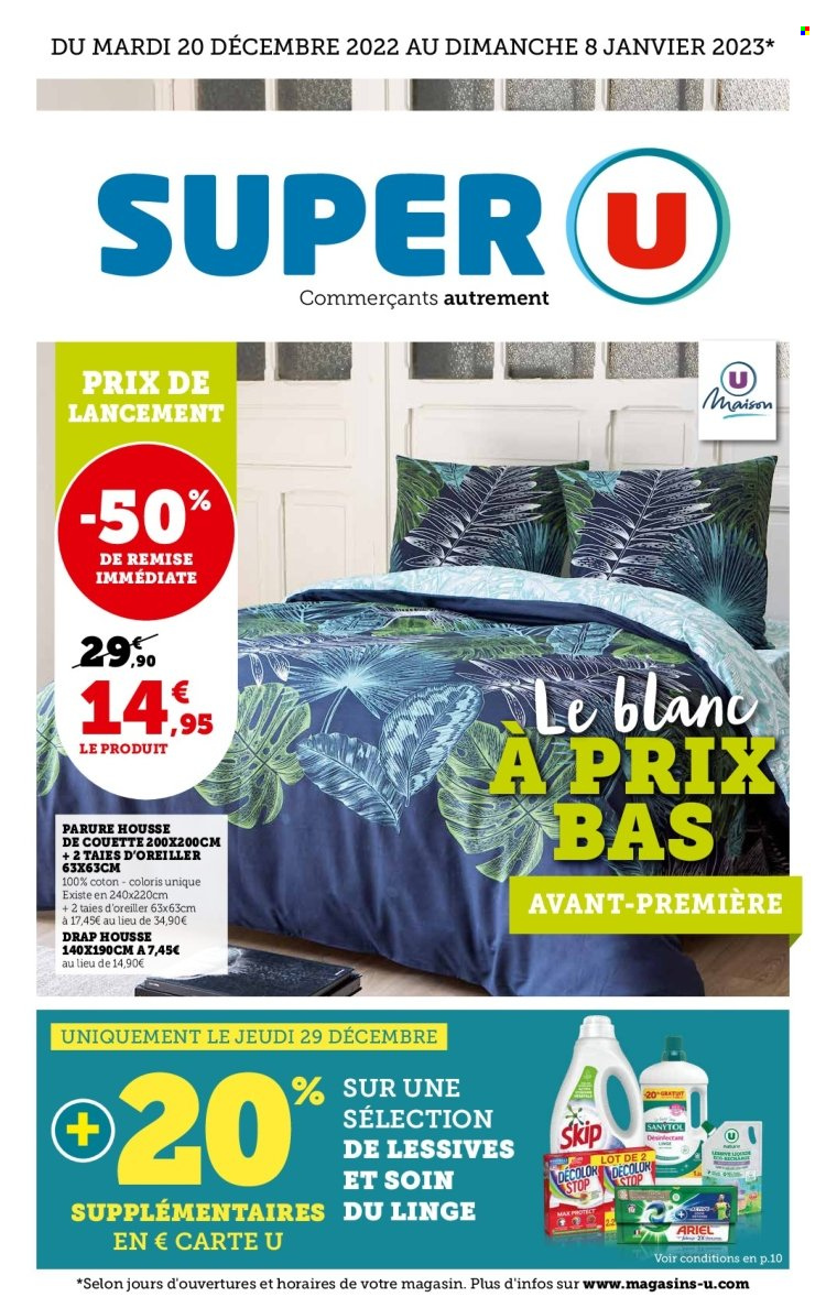 Catalogue SUPER U - 20/12/2022 - 08/01/2023. Page 1