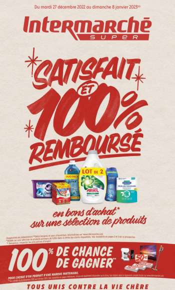 Catalogue Intermarché Super - 27/12/2022 - 08/01/2023.
