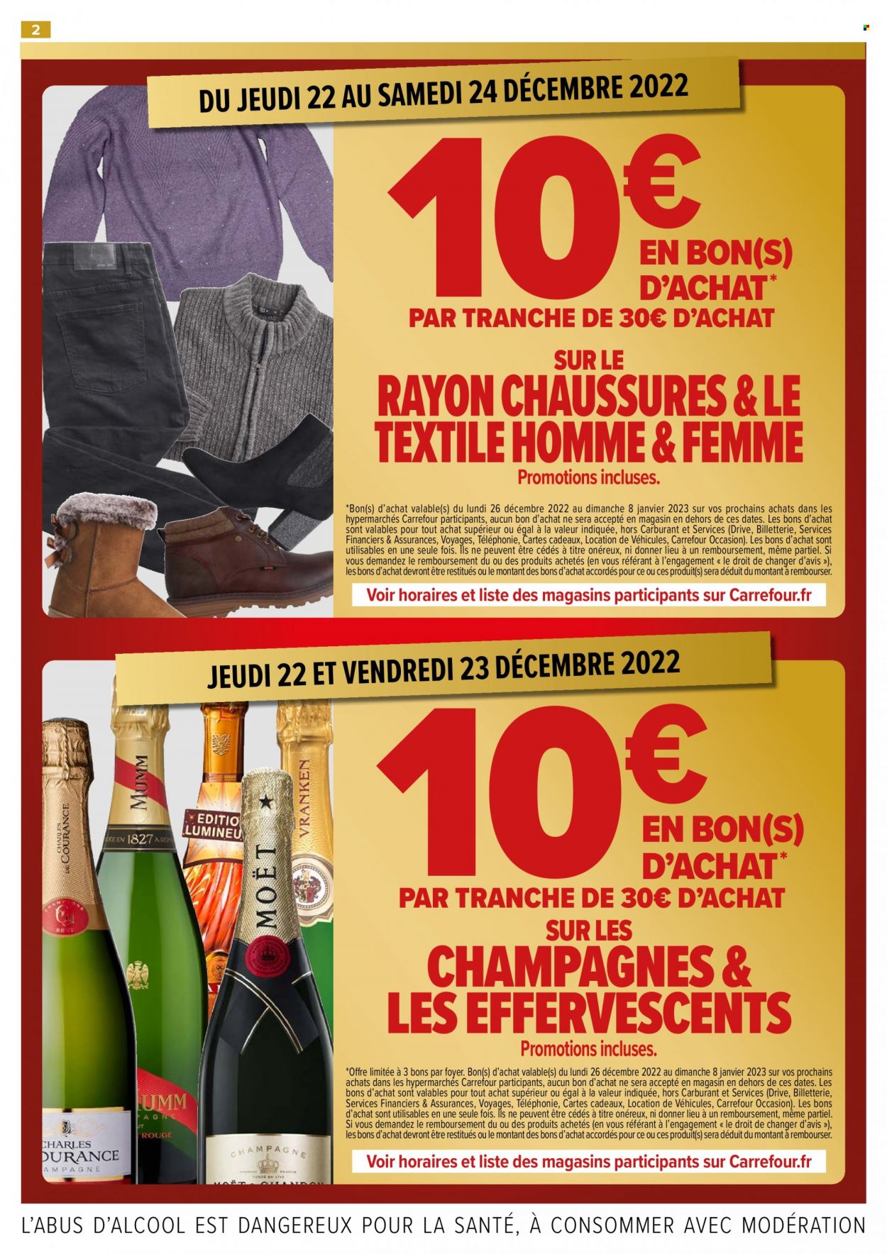 Catalogue Carrefour Hypermarchés - 20/12/2022 - 24/12/2022. Page 2