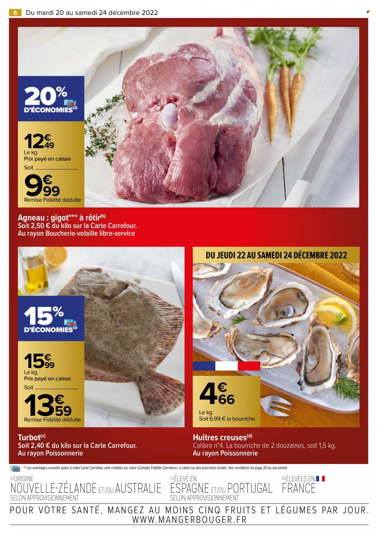 Catalogue Carrefour Hypermarchés - 20/12/2022 - 24/12/2022. Page 6