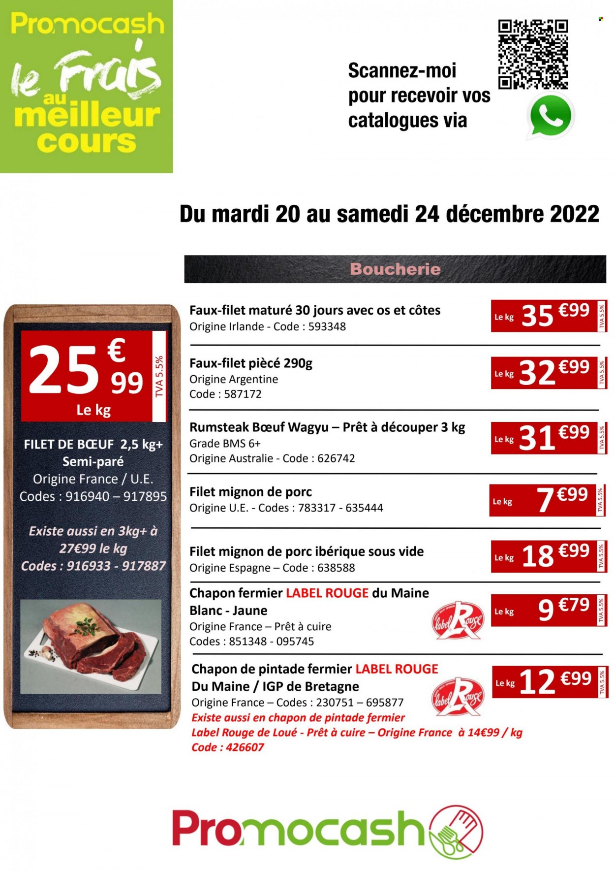 Catalogue Promocash - 20/12/2022 - 24/12/2022. Page 1