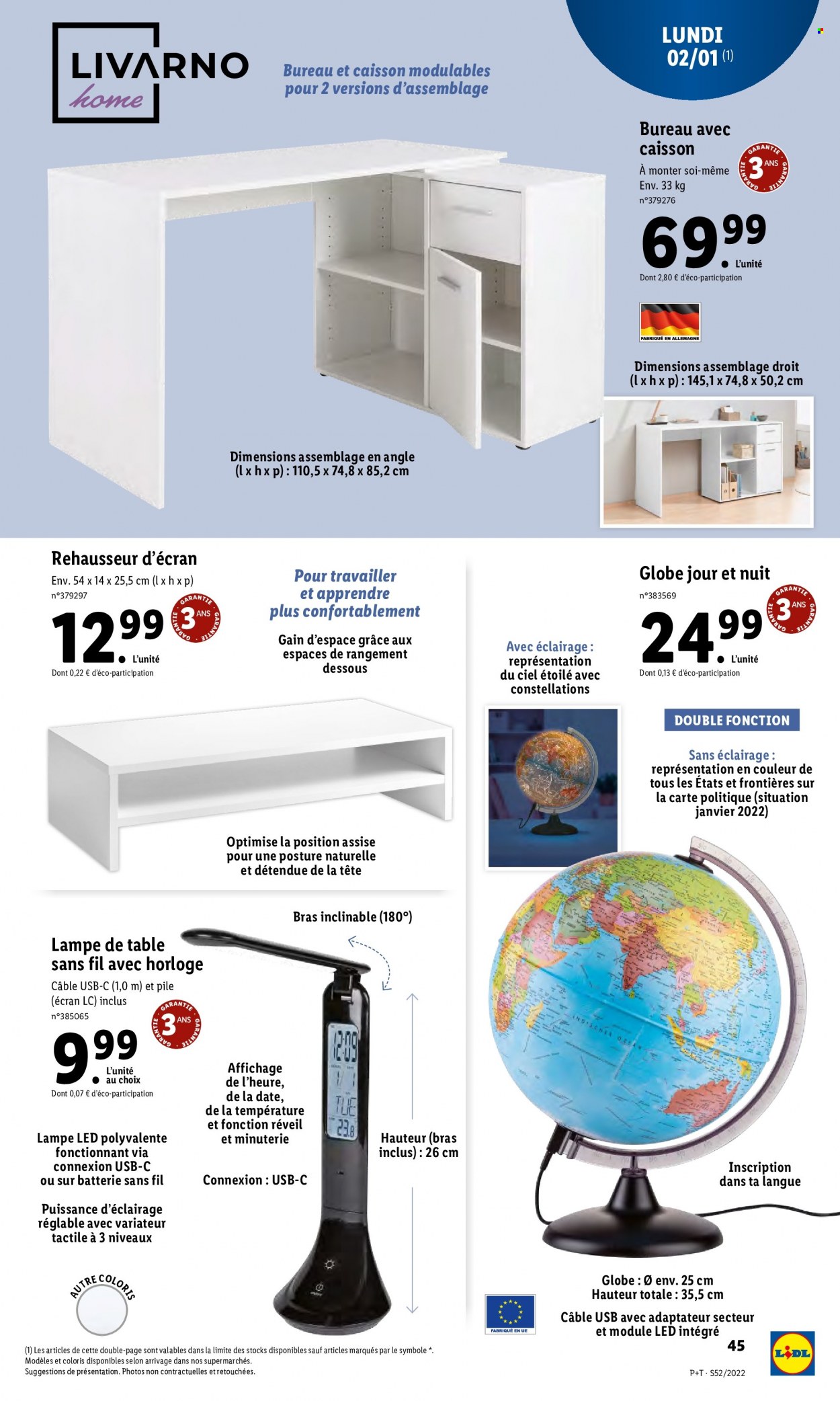 Catalogue Lidl - 28/12/2022 - 03/01/2023. Page 45
