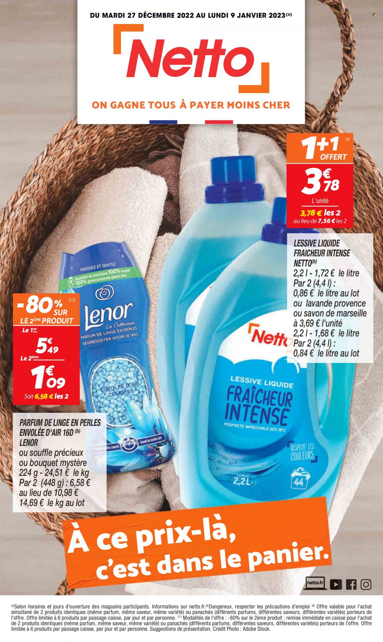 Catalogue Netto - 27/12/2022 - 09/01/2023. Page 1
