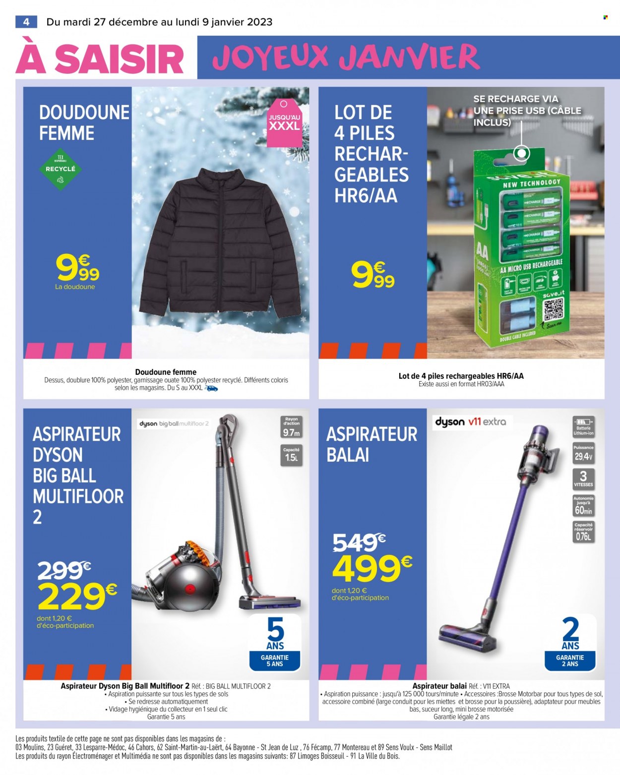 Catalogue Carrefour Hypermarchés - 27/12/2022 - 09/01/2023. Page 6