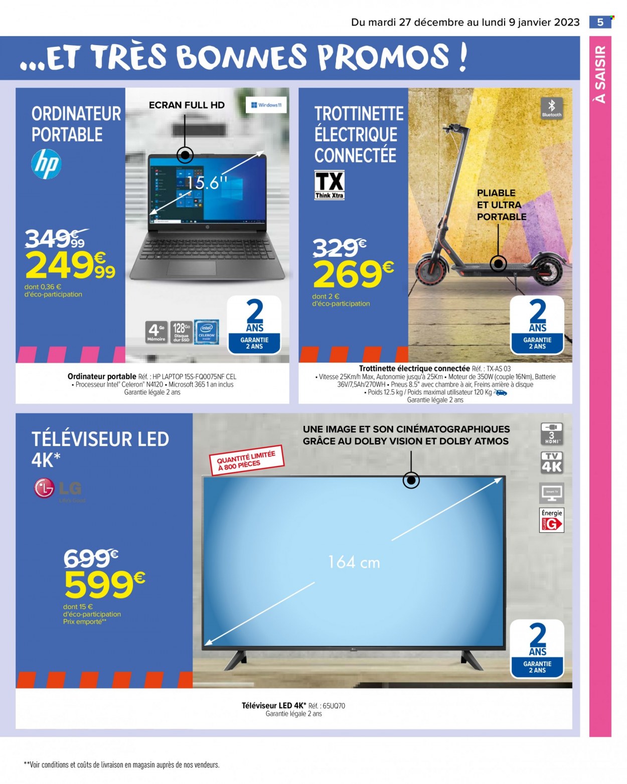 Catalogue Carrefour Hypermarchés - 27/12/2022 - 09/01/2023. Page 7