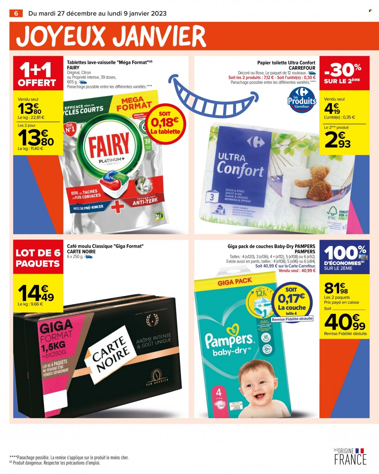 Catalogue Carrefour Hypermarchés - 27/12/2022 - 09/01/2023. Page 8