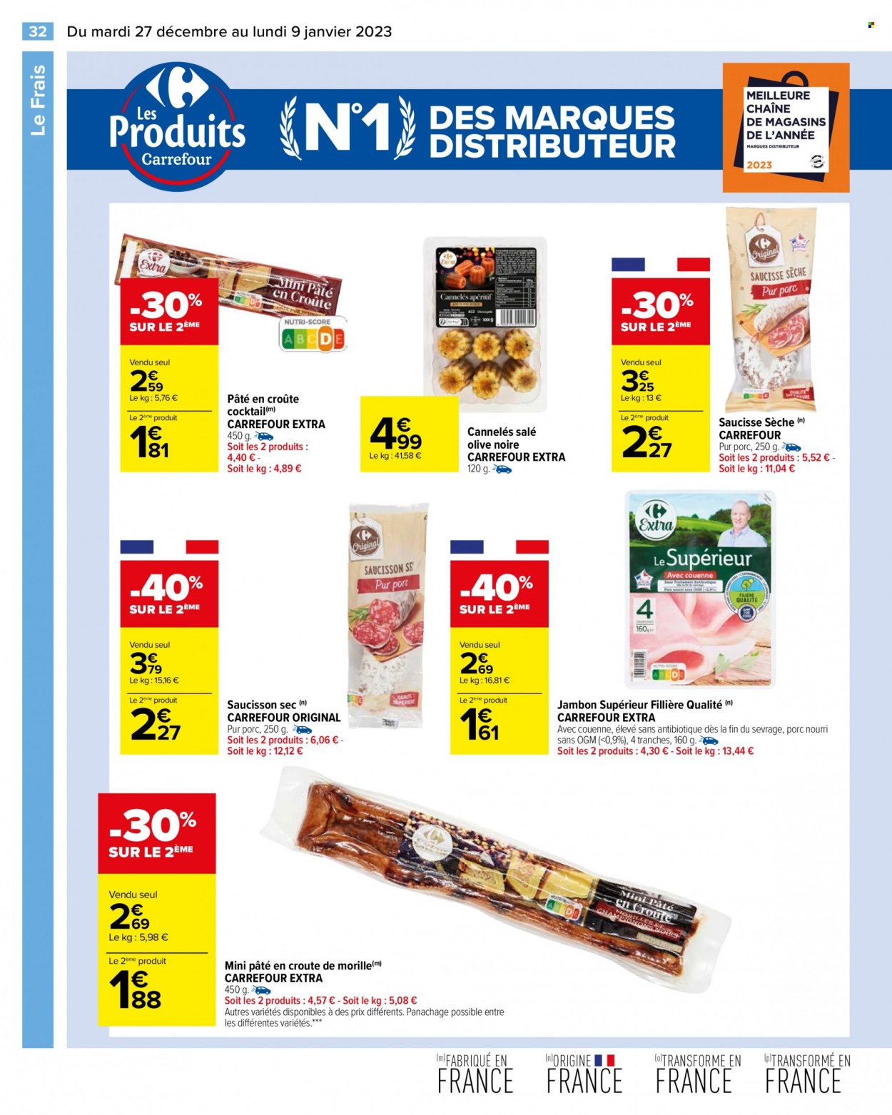 Catalogue Carrefour Hypermarchés - 27/12/2022 - 09/01/2023. Page 35