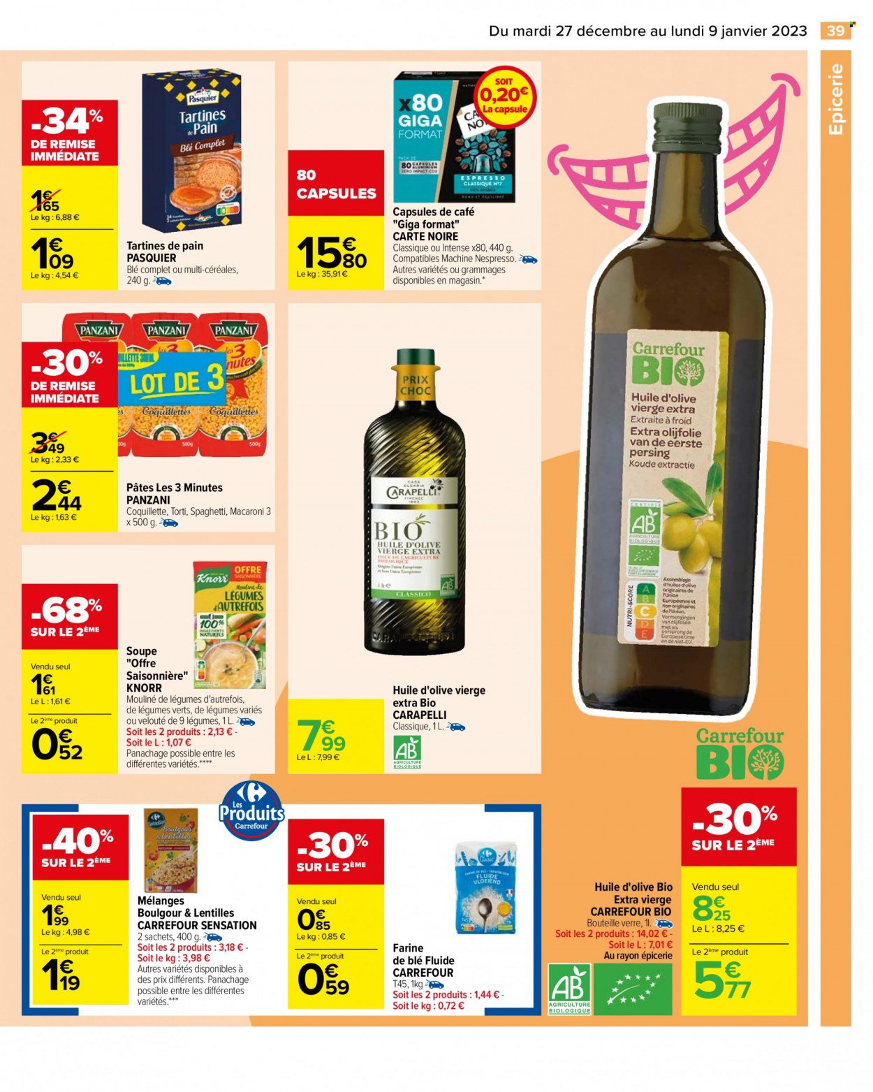 Catalogue Carrefour Hypermarchés - 27/12/2022 - 09/01/2023. Page 42